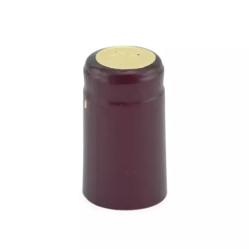 Shrink Tops, Burgundy Metallic 30 PK